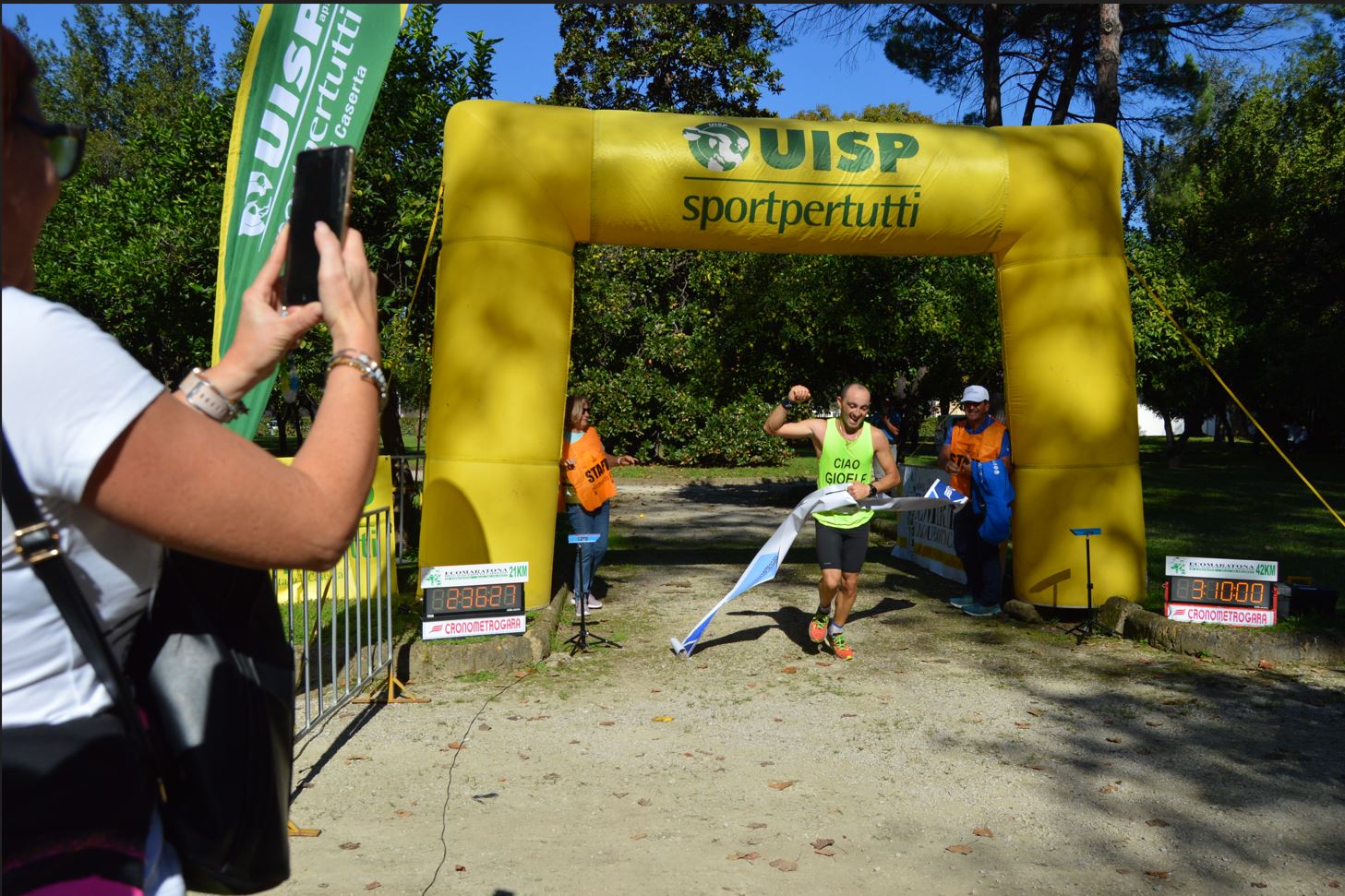 Locandina 2^ ED ECO MARATHON CAROLINO 42KM 21KM
